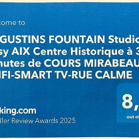 Augustins Fountain Studio: Cozy Historic Aix Center Retreat Aix-en-Provence Exterior photo
